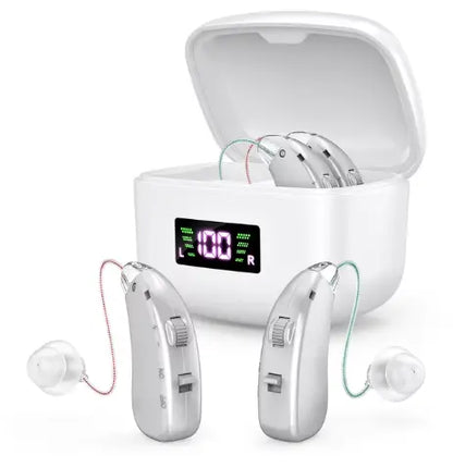 K&F coptee ZF-M802 BTE Rechargeable Hearing Aids Suitable for Moderate to Severe Hearing Loss K&F coptee